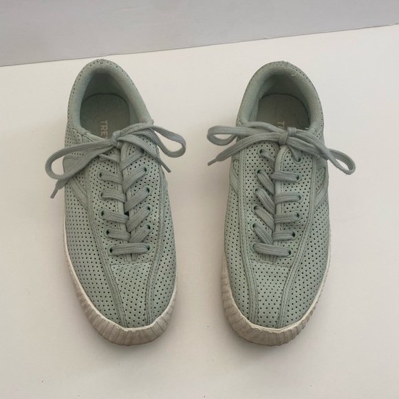 Tretorn NY Lite 3 Mint Green Platform Sneakers - Picture 3 of 9